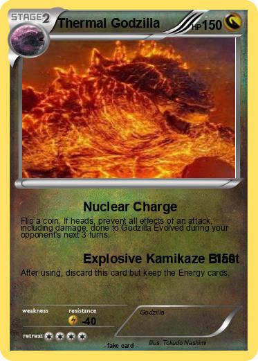 Pokemon Thermal Godzilla
