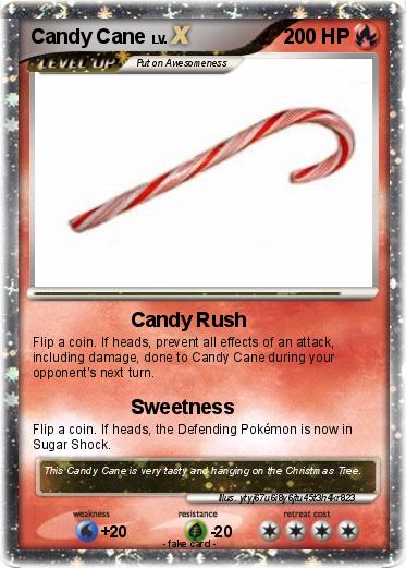 Pokemon Candy Cane