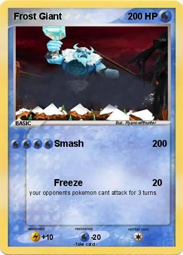 Pokemon Frost Giant
