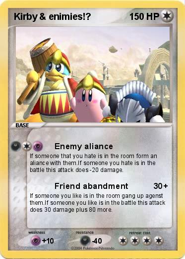 Pokemon Kirby & enimies!?