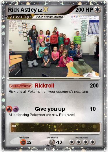 Pokemon Rick Astley