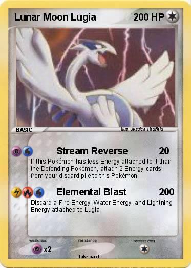 Pokemon Lunar Moon Lugia