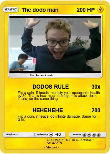 Pokemon The dodo man