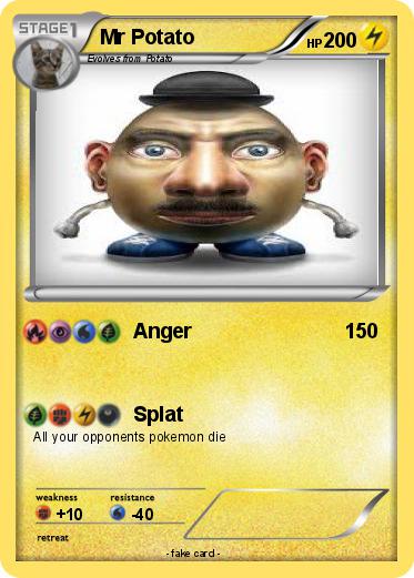 Pokemon Mr Potato