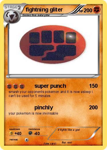 Pokemon fightning gliter