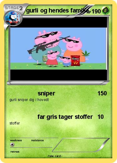 Pokemon gurli og hendes familie