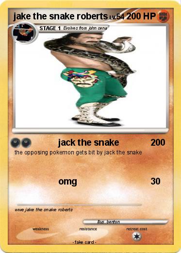 Pokemon jake the snake roberts