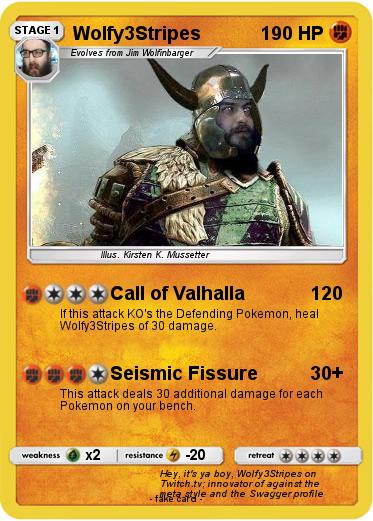 Pokemon Wolfy3Stripes