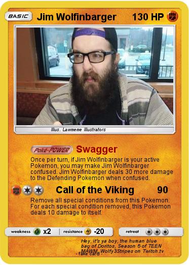 Pokemon Jim Wolfinbarger