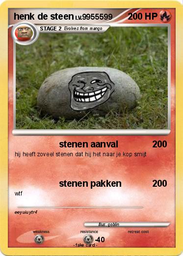 Pokemon henk de steen