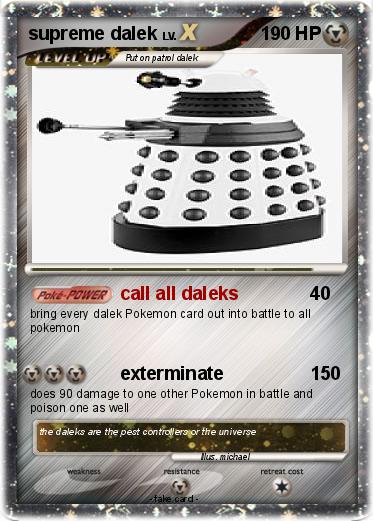Pokemon supreme dalek
