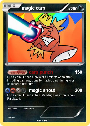 Pokemon magic carp