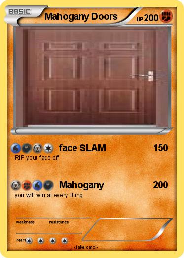 Pokemon Mahogany Doors