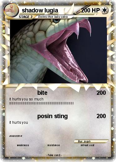 Pokemon shadow lugia