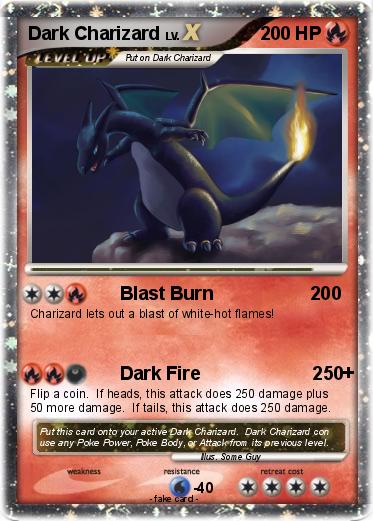 Pokemon Dark Charizard