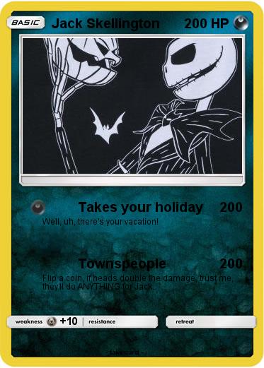 Pokemon Jack Skellington