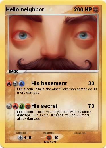 Pokemon Hello neighbor