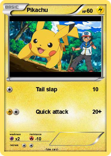 Pokemon Pikachu