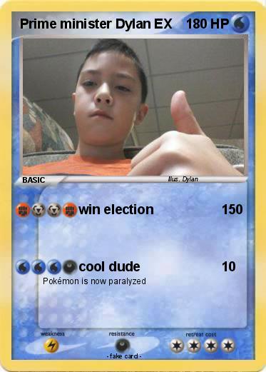 Pokemon Prime minister Dylan EX