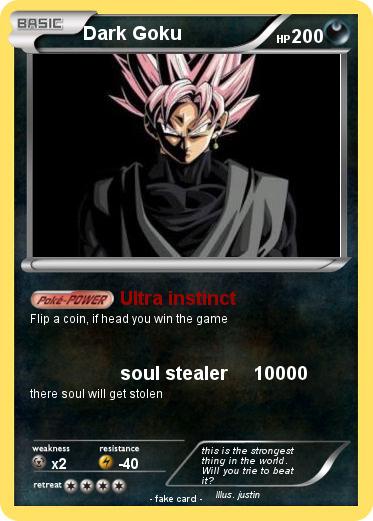 Pokemon Dark Goku