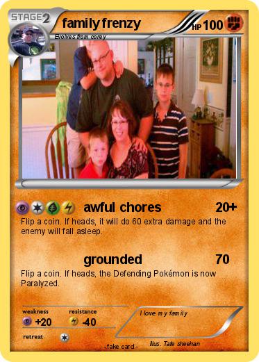 Pokemon family frenzy