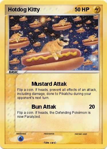 Pokemon Hotdog Kitty