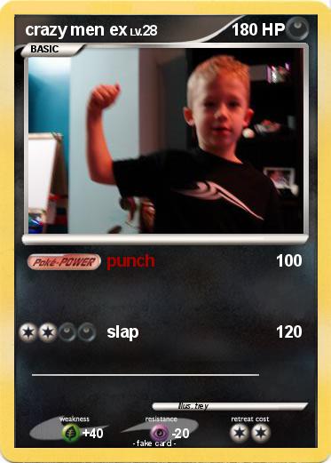 Pokemon crazy men ex
