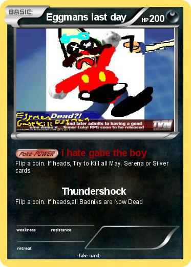 Pokemon Eggmans last day