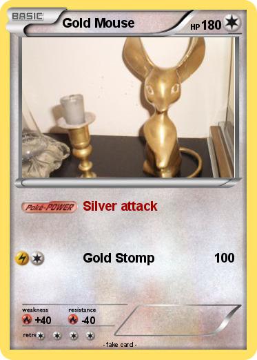 Pokemon Gold Mouse