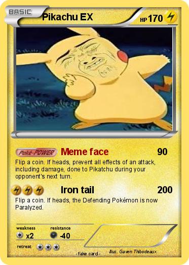 Pokemon Pikachu EX