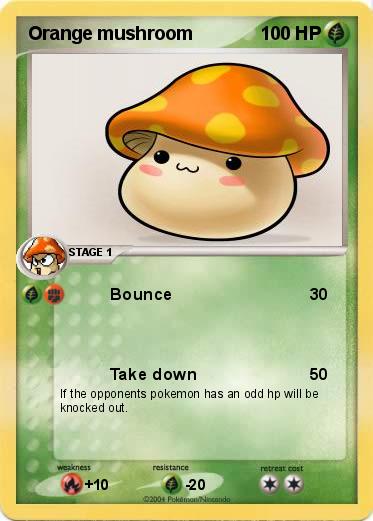 Pokemon Orange mushroom