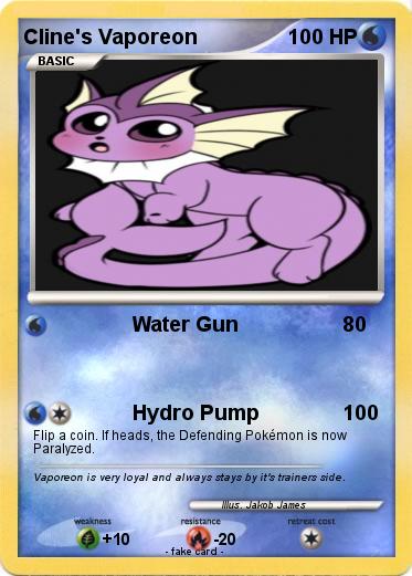 Pokemon Cline's Vaporeon