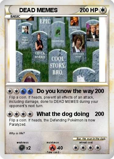 Pokemon DEAD MEMES