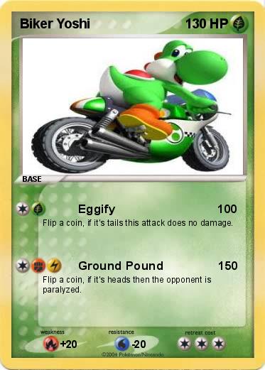 Pokemon Biker Yoshi