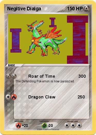Pokemon Negitive Dialga