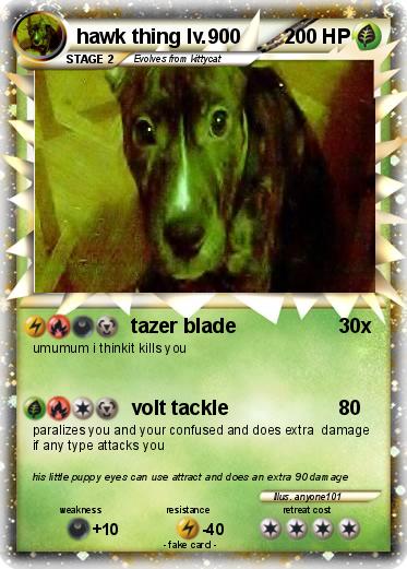 Pokemon hawk thing lv.900