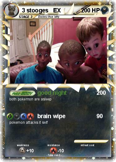 Pokemon 3 stooges   EX