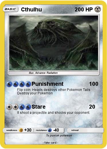 Pokemon Cthulhu
