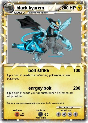Pokemon black kyurem