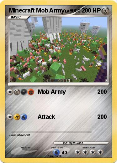 Pokemon Minecraft Mob Army