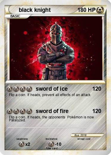 Pokemon black knight