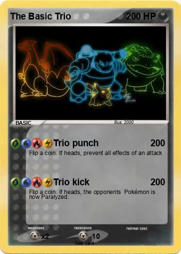 Pokemon The Basic Trio