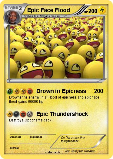Pokemon Epic Face Flood