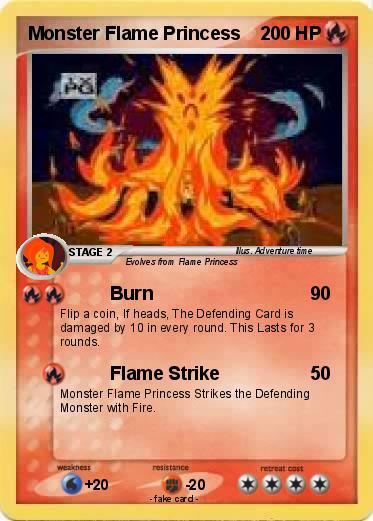 Pokemon Monster Flame Princess