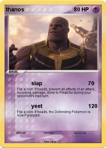Pokemon thanos