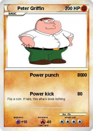 Pokemon Peter Griffin