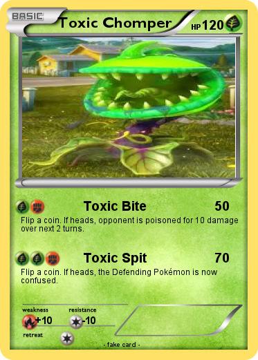 Pokemon Toxic Chomper