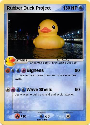 Pokemon Rubber Duck Project