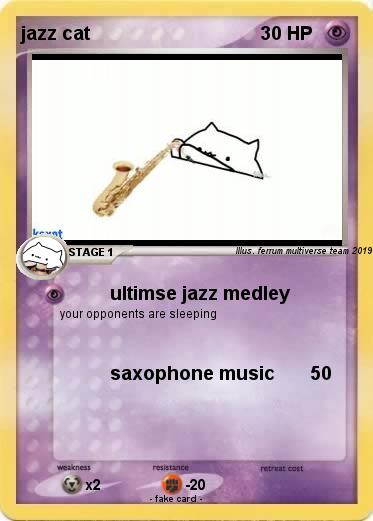 Pokemon jazz cat