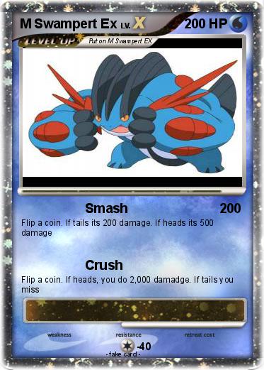 Pokemon M Swampert Ex
